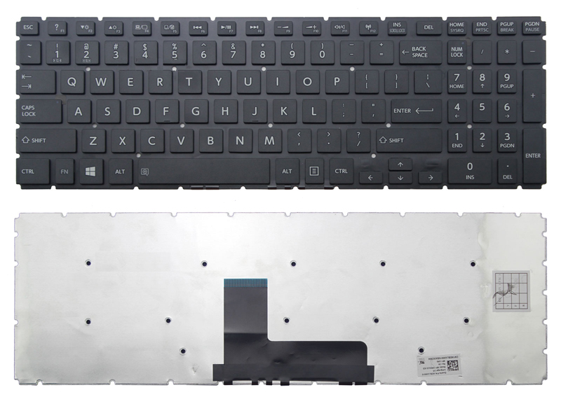 Teclado Toshiba Satelite P55 P55t P55-a P55t-a Ingles
